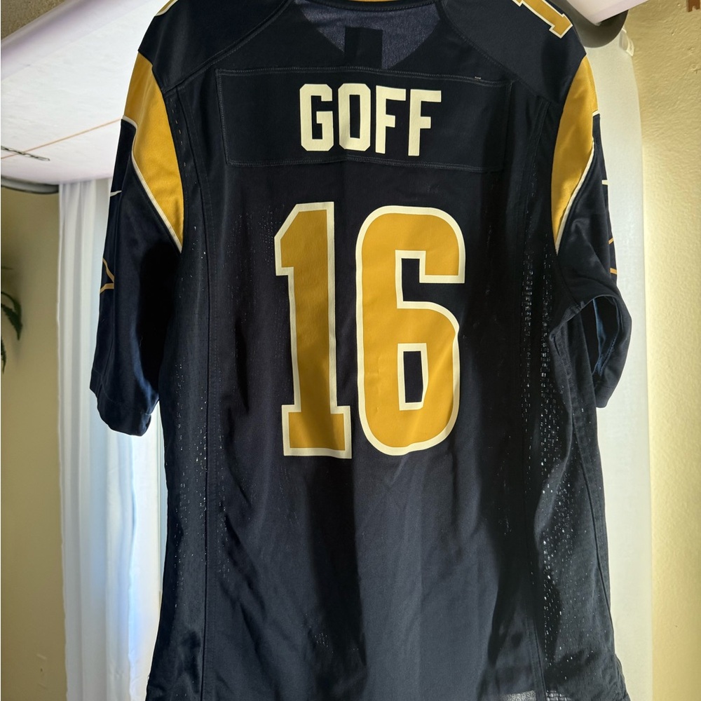 LA Rams Goff Jersey